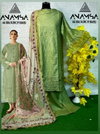 Anamsa 445 A To D Rayon Cotton Embroidery  Pakistani Salwar Suits Wholesale Shop In Surat
